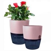 Self-Watering hydroponics Pots, for Home and Office, Pot Size: 18 * 15 Cm