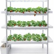 96 Plant Indoor Hydroponic System with Aluminum Structure