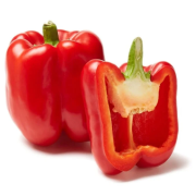 Bell Pepper – Hydroponically Grown 500 gm (Red)