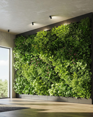 Hydroponics Vertical Wall Garden by INHYDRO – Compact, Eco-Friendly Urban Farming System