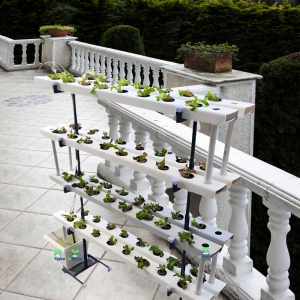 64 Plant Vertical Outdoor Hydroponic System