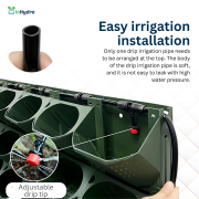 Vertical Hydroponics Wall Garden – Indoor & Outdoor Living Green Wall System for Home, Balcony & Office | Easy-Install Hydroponic Panels