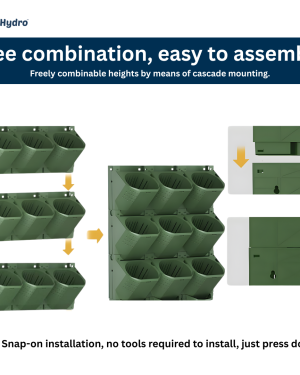 Hydroponics Vertical Wall Garden System | Indoor & Outdoor Living Green Wall