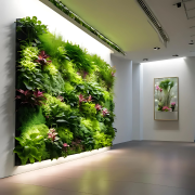 Vertical Hydroponics Wall Garden – Indoor & Outdoor Living Green Wall System for Home, Balcony & Office | Easy-Install Hydroponic Panels