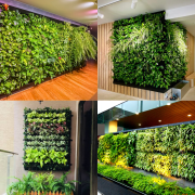 Vertical Hydroponics Wall Garden – Indoor & Outdoor Living Green Wall System for Home, Balcony & Office | Easy-Install Hydroponic Panels