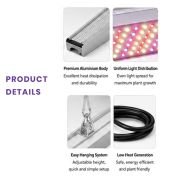 150W LED Grow Light Panel for Hydroponics