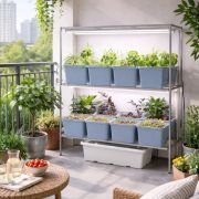 16 Dutch Bucket Hydroponics System for Indoor Home & Office