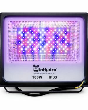 INHYDRO 100W LED Flood Light for Hydroponics —  Best Grow Light for Indoor Farming