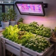 INHYDRO 100W LED Flood Light for Hydroponics —  Best Grow Light for Indoor Farming