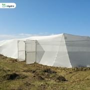 Inhydro Flat  Roof Shape Shade Net House (NHB & MIDH Compliant)