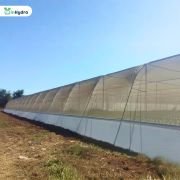 Inhydro Flat  Roof Shape Shade Net House (NHB & MIDH Compliant)