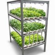 96 Plant Indoor Hydroponic System with GI Structure
