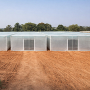 INHYDRO Cable Purlin Shade Net House | Low-Cost & MIDH Subsidy Ready