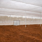 INHYDRO Cable Purlin Shade Net House | Low-Cost & MIDH Subsidy Ready