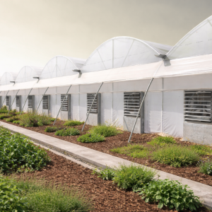 Inhydro Fan Pad Polyhouse – Advanced Climate Controlled Greenhouse System