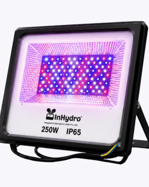 INHYDRO 250W LED Flood Light for Hydroponics — Professional Grow Light for Indoor Farming