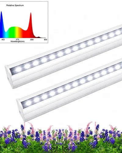 INHYDRO T5 – Custom LED Grow Light – White ( Set of 2 )